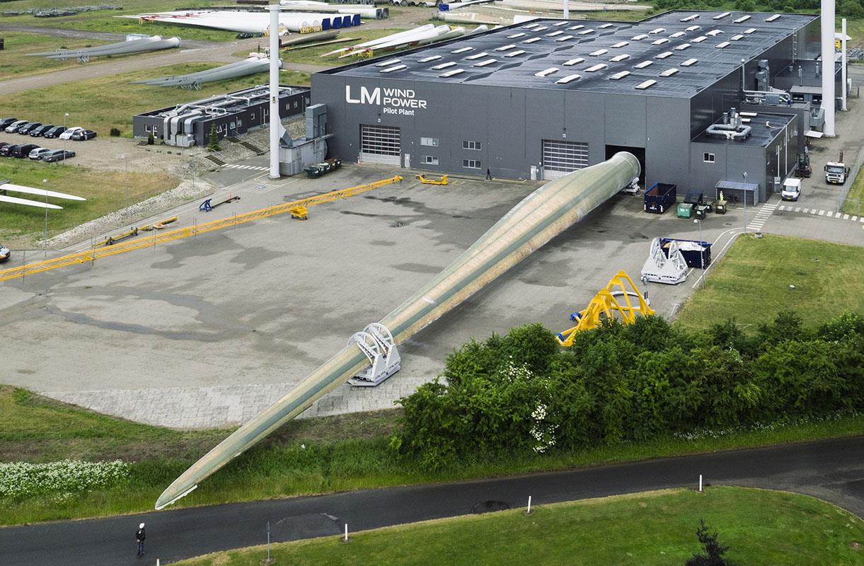 Meet Lm P The World S Longest Wind Turbine Blade Lm Wind Power